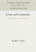 Cover: Crisis and Continuity - University of Pennsylvania Press
