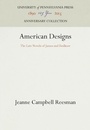 Cover: American Designs - University of Pennsylvania Press