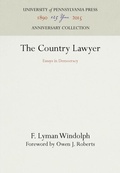 Bild: The Country Lawyer - University of Pennsylvania Press