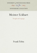 Cover: Meister Eckhart - University of Pennsylvania Press