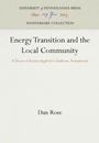 Cover: Energy Transition and the Local Community - University of Pennsylvania Press
