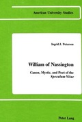 Cover: William of Nassington - Peter Lang Verlag