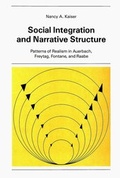 Cover: Social Integration and Narrative Structure - Peter Lang Verlag