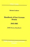 Cover: Handbook of East German Drama- 1945 - 1985 - Peter Lang Verlag