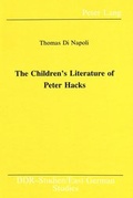 Cover: The Children's Literature of Peter Hacks - Peter Lang Verlag