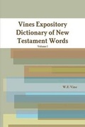 Cover: Vines Expository Dictionary of New Testament Words - Reformed Church Publications