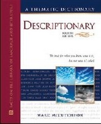 Enlarge image Cover: Descriptionary - Facts On File Inc