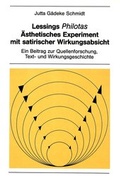 Cover: Lessings &laquo;Philotas&raquo;: &Auml;sthetisches Experiment mit satirischer Wirkungsabsicht - Peter Lang Verlag