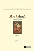 Cover: Ars Edendi Lecture Series, vol. IV - Stockholm University Press