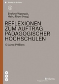 Cover: Reflexionen zum Auftrag p&auml;dagogischer Hochschulen (E-Book) - hep verlag