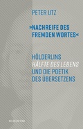 Cover: "Nachreife des fremden Wortes" - Brill Deutschland