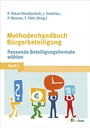 Cover: Methodenhandbuch Bürgerbeteiligung - oekom verlag