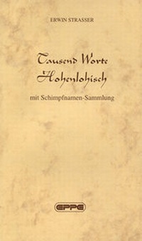 Abbildung von: Tausend Worte hohenlohisch - EPPE