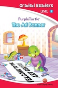 Cover: The Art Banner (Purple Turtle, English Graded Readers, Level 2) - Aadarsh Private Limited