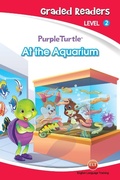 Cover: At the Aquarium (Purple Turtle, English Graded Readers, Level 2) - Aadarsh Private Limited