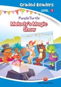 Cover: Melody's Magic Show (Purple Turtle, English Graded Readers, Level 3) - Aadarsh Private Limited