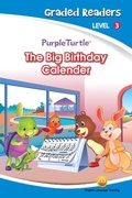 Cover: The Big Birthday Calender (Purple Turtle, English Graded Readers, Level 3) - Aadarsh Private Limited