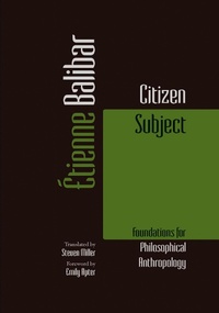 Enlarge image Cover: Citizen Subject - Fordham University Press
