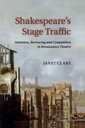 Cover: Shakespeare's Stage Traffic - Cambridge University Press
