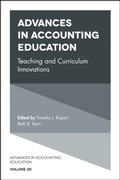 Cover: Advances in Accounting Education - Emerald Publishing Limited