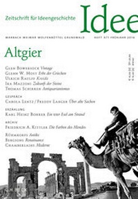 Abbildung von: Zeitschrift für Ideengeschichte Heft X/1 Frühjahr 2016 - C.H.BECK