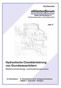 Cover: Hydraulische Charakterisierung von Grundwasserleitern - Schweizerbart'sche, E.