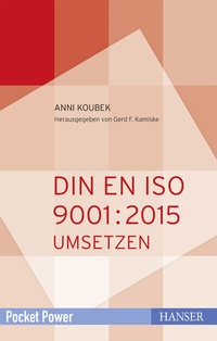 Abbildung von: DIN EN ISO 9001:2015 umsetzen - Hanser