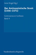 Cover: Antinomistischer Streit - Vandenhoeck & Ruprecht
