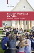 Cover: European Theatre and the Public - B & S Siebenhaar Verlag OHG