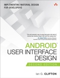 Cover: Android User Interface Design - Addison Wesley