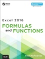 Cover: Excel 2016 Formulas and Functions - Addison Wesley