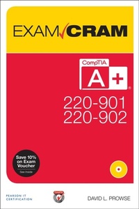 Abbildung von: CompTIA A+ 220-901 and 220-902 Exam Cram - Pearson It Certification