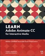 Cover: Learn Adobe Animate CC for Interactive Media - Adobe Press,U.S.