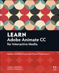 Cover: Learn Adobe Animate CC for Interactive Media - Adobe Press,U.S.