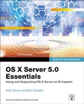 Cover: OS X Server 5.0 Essentials - Apple Pro Training Series - Peachpit Press Publications