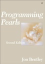 Cover: Programming Pearls - Addison Wesley
