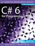 Cover: C# 6 for Programmers - Pearson