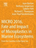 Cover: MICRO 2016: Fate and Impact of Microplastics in Marine Ecosystems - Elsevier