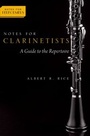 Cover: Notes for Clarinetists - OUP eBook