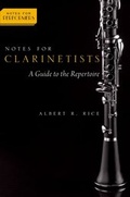 Cover: Notes for Clarinetists - OUP eBook