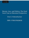 Cover: Slavery, Law, and Politics - OUP eBook