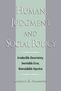 Cover: Human Judgment and Social Policy - OUP eBook