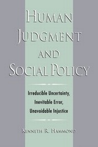 Enlarge image Cover: Human Judgment and Social Policy - OUP eBook