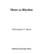 Cover: Meter As Rhythm - OUP eBook