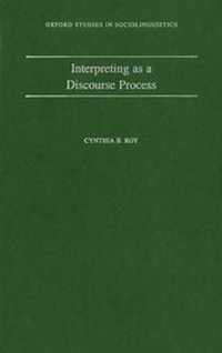 Enlarge image Cover: Interpreting As a Discourse Process - OUP USA