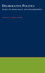 Cover: Deliberative Politics - OUP eBook
