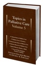 Cover: Topics in Palliative Care - OUP eBook
