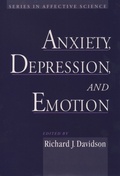 Cover: Anxiety, Depression, and Emotion - OUP eBook