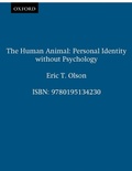 Cover: The Human Animal - OUP eBook