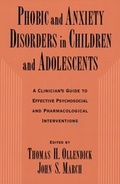 Cover: Phobic and Anxiety Disorders in Children and Adolescents - OUP eBook